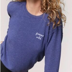 Forever 21 Women's Blue Sweater